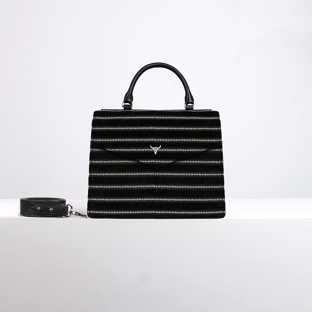 SAC JOÉ - VELOURS NOIR