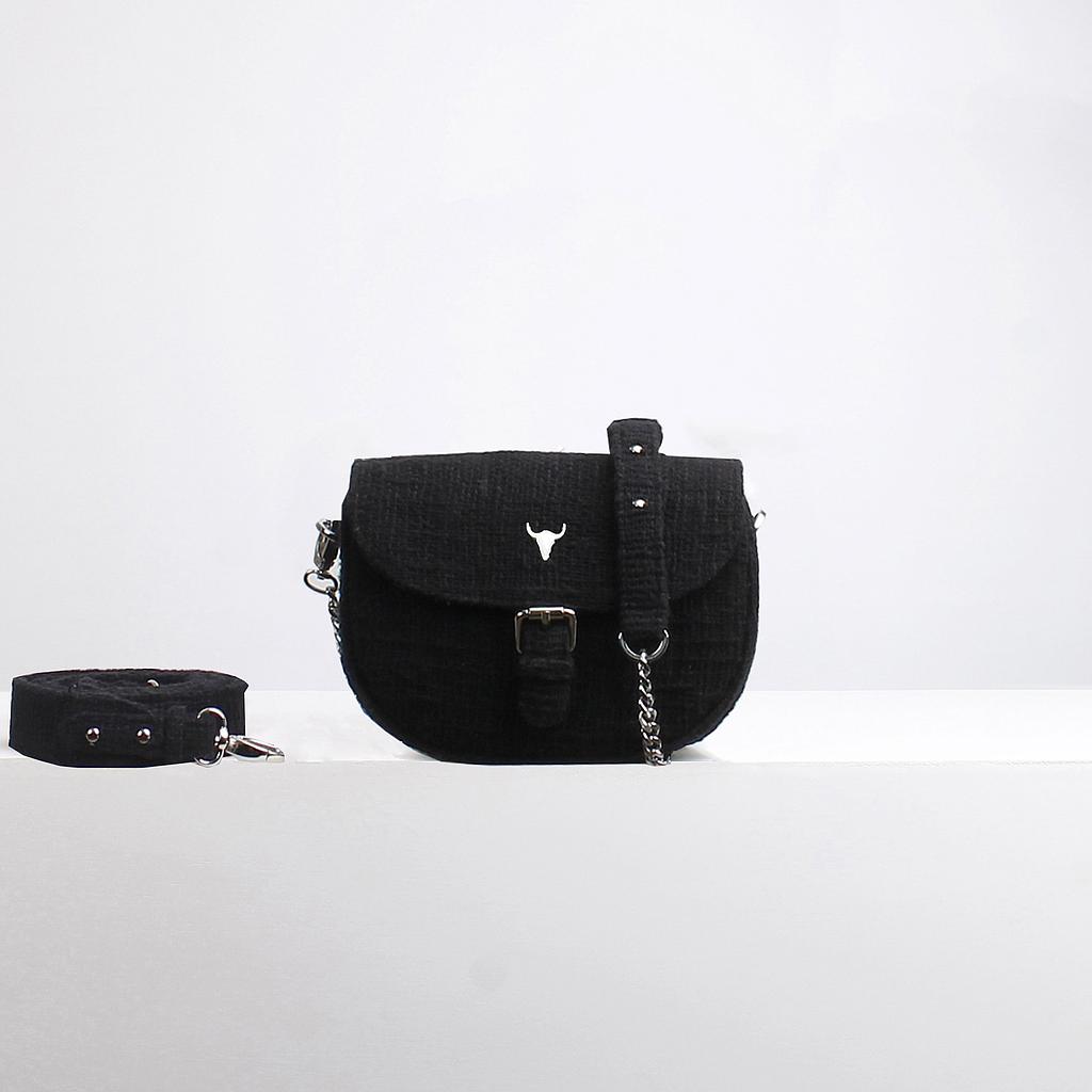 SAC XS DEAN - TISSÉ NOIR