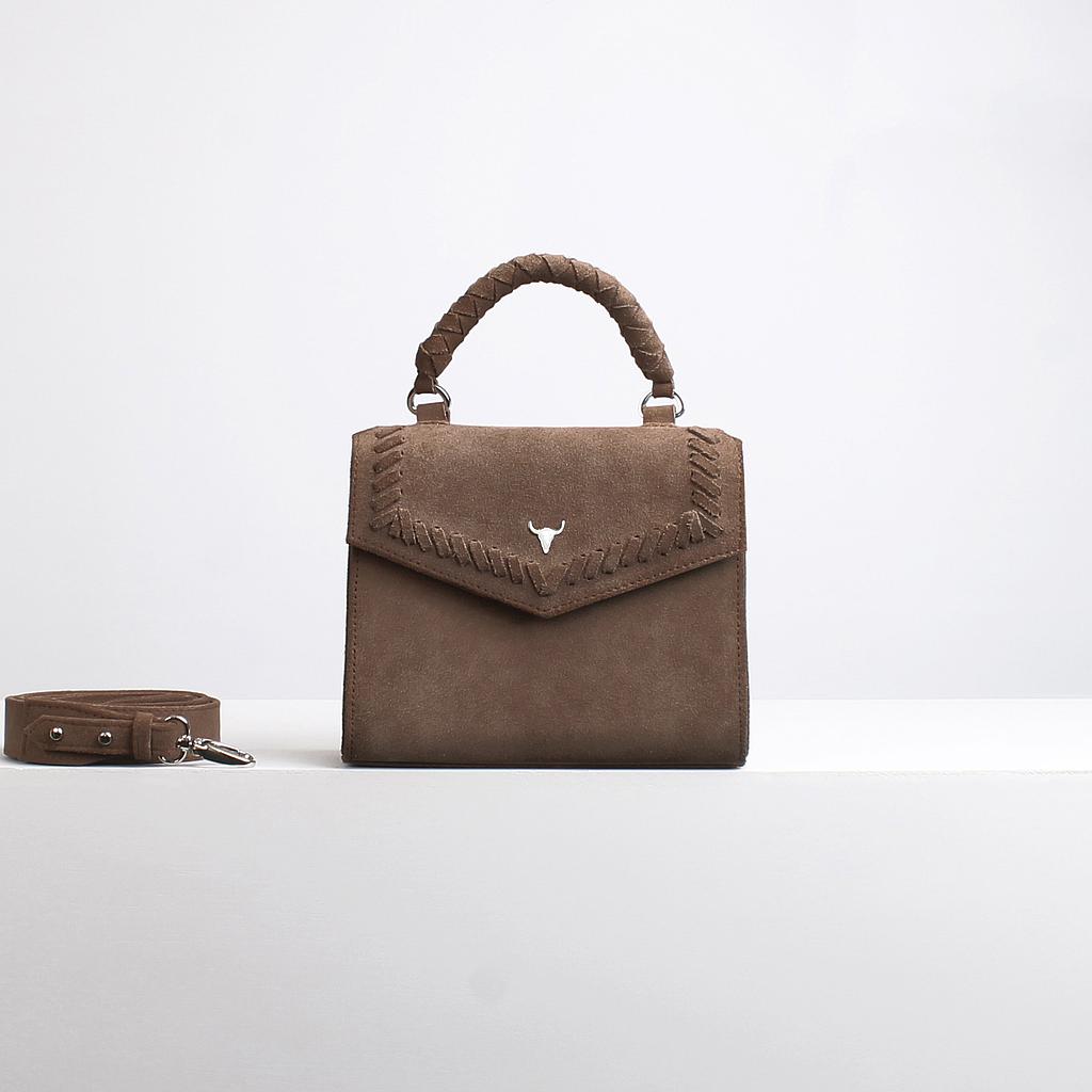 SAC XS JOÉ - DAIM TAUPE