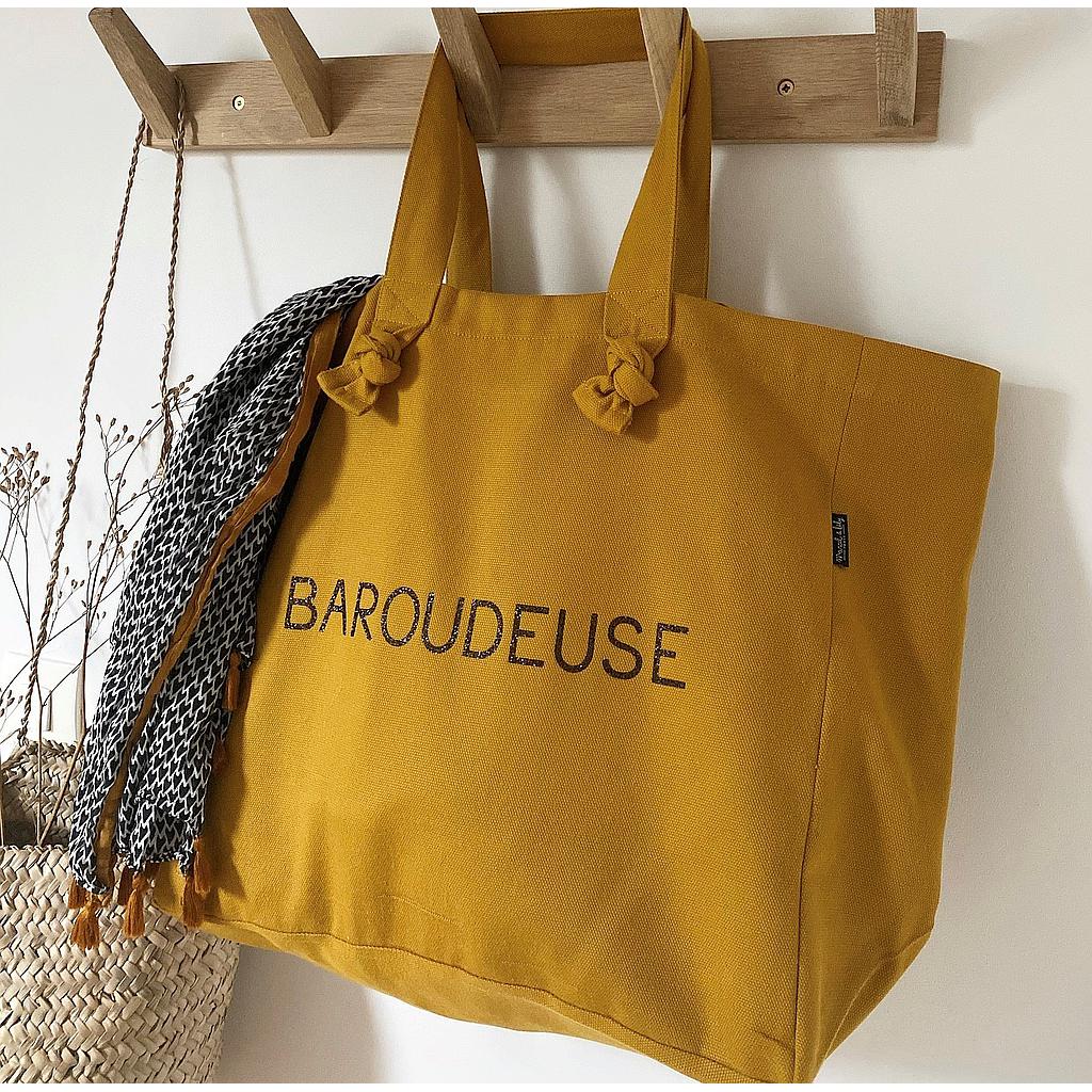 Cabas Lily  moutarde  Baroudeuse