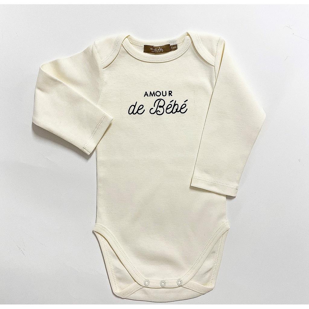 Body  Amour de Bébé - 0-3 mois