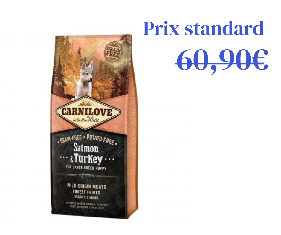 Carnilove Salmon &amp; Turkey Puppy Large 12kg