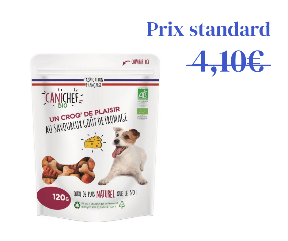 Friandises BIO Plaisir Fromage - 120g