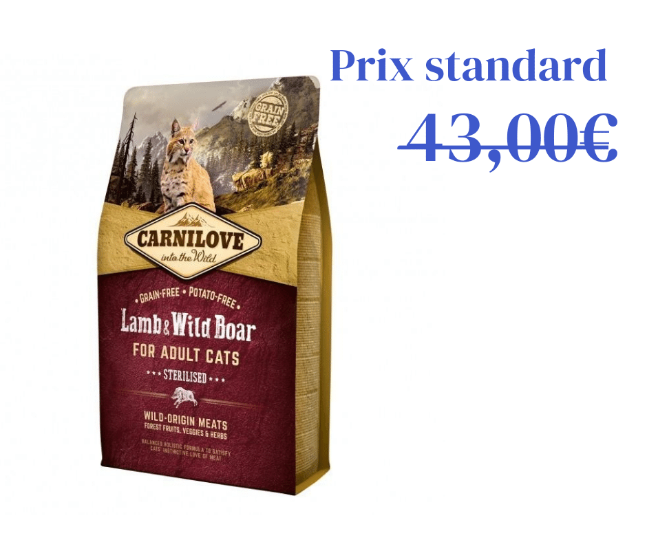 Sterilised Lamb &amp; Wild Boar 6kg