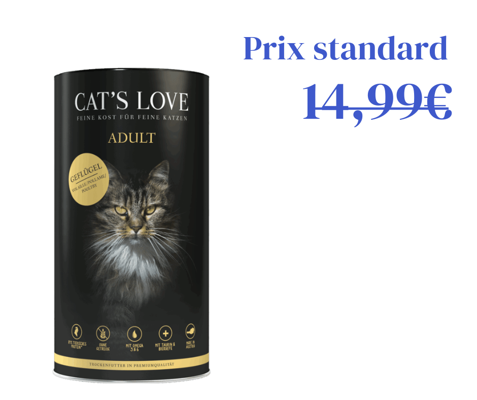 Croquettes Naturelles à la Volaille pour Chat - 1kg