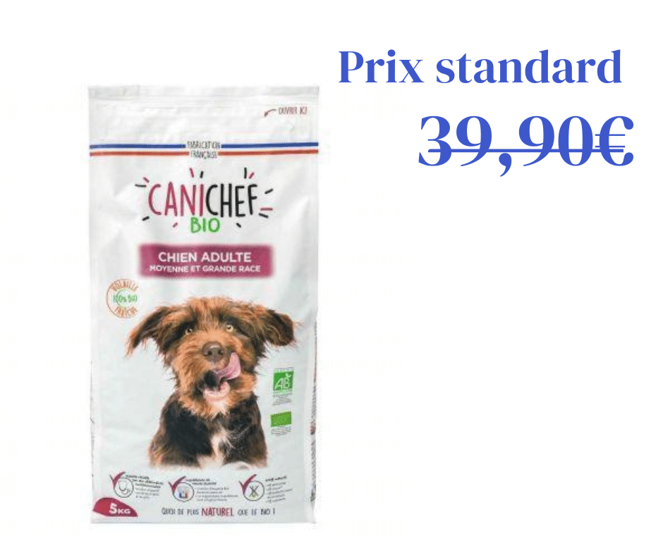 Croquettes BIO pour chiens de grande et moyenne race - 5kg