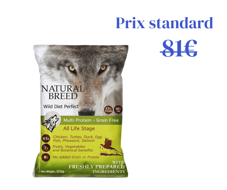 Wild Diet Perfect avec plusieurs viandes fraîches - 11,4kg