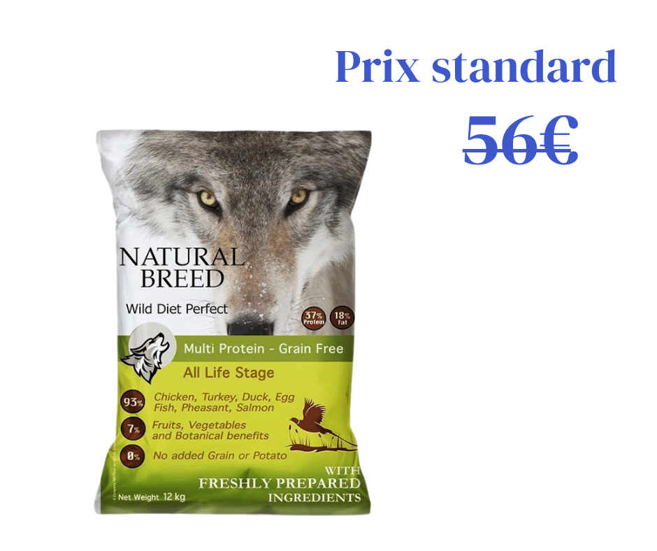 Wild Diet Perfect avec plusieurs viandes fraîches - 6kg
