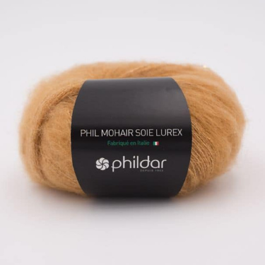 Fil Kid Mohair à Tricoter Phil Mohair Soie Lurex- Phildar