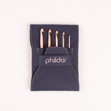 Kit Crochets Phildar - Set Crochets Double Numéros Rose Gold