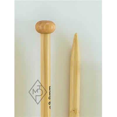 Aiguilles à tricoter en bambou 35 cm 9 mm- Bohin