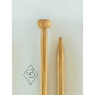 Aiguilles à tricoter en bambou 35 cm 8 mm- Bohin