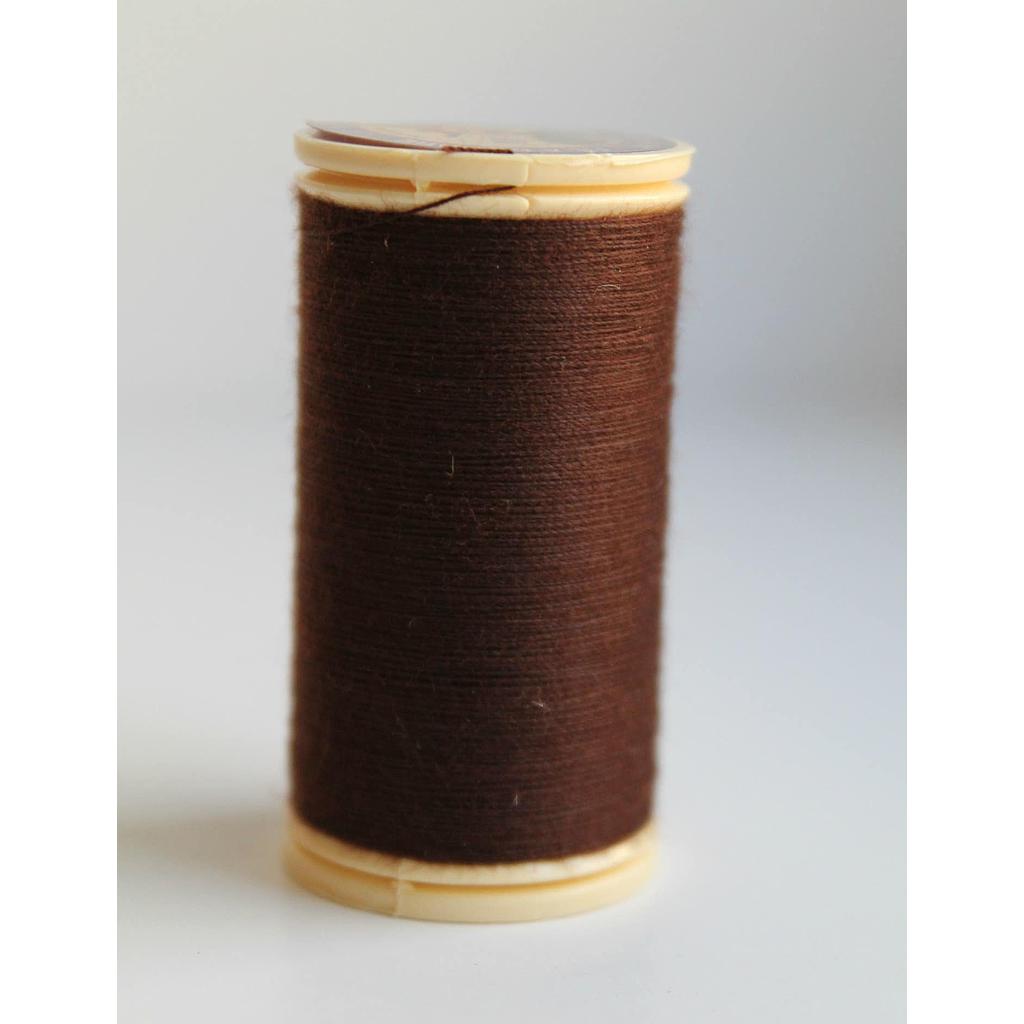 Fil polyester polyvalent - Marron - Fil au Chinois