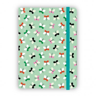 Carnet Papillons Bleu - Fifi Mandirac