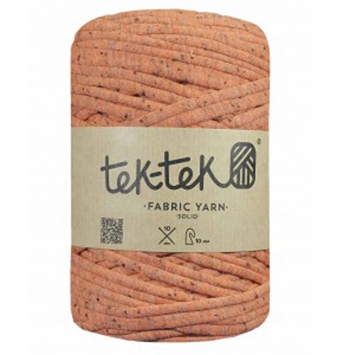 Petite Bobine Trapilho - TEK-TEK - Orange pastel moucheté