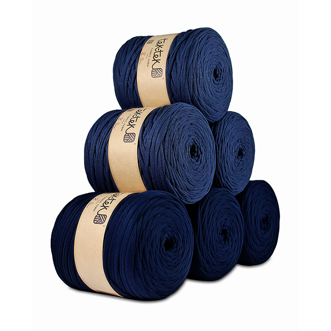 Pack 6 Grandes Bobines Trapilho TEK-TEK - Assortiment Bleu