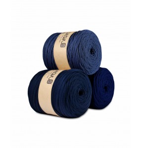 Pack 3 Grandes Bobines Trapilho TEK-TEK - Assortiment Bleu