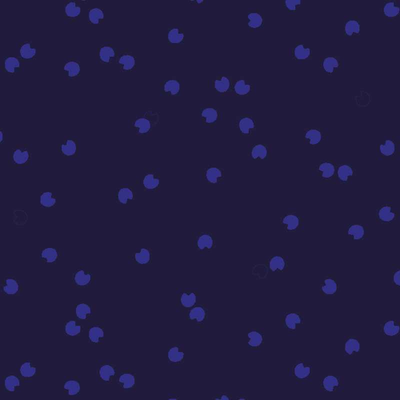 Tissu Cosmic Blue - Atelier Brunette