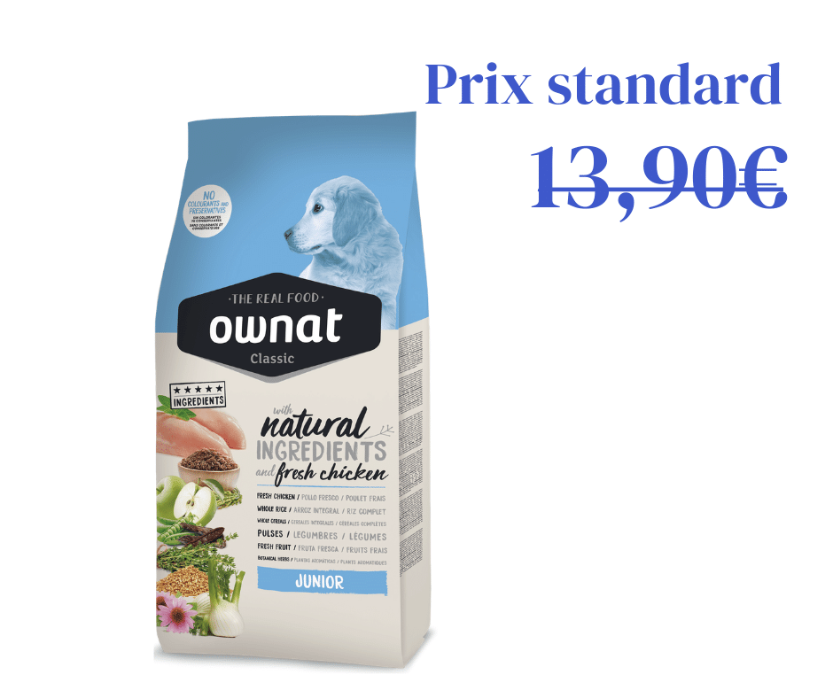 Classic Junior au Poulet pour chiot - 4kg
