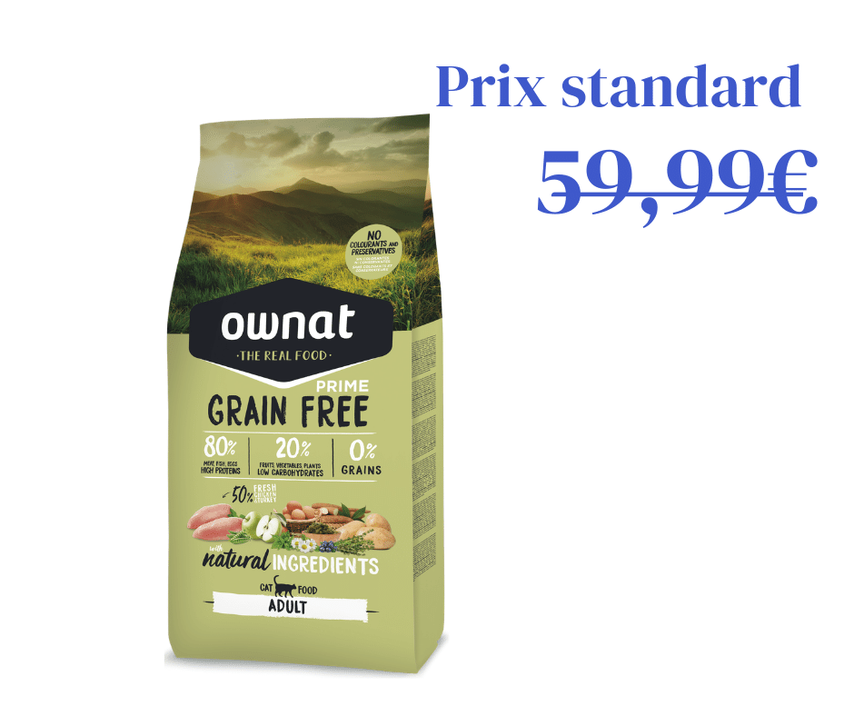 Grain Free Prime Poulet Dinde pour chat adulte - 8kg