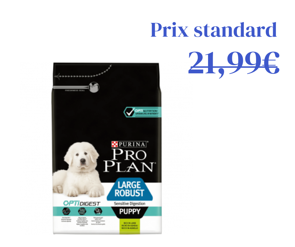 Large Robust Puppy Sensitive Digestion 3kg - riche en agneau