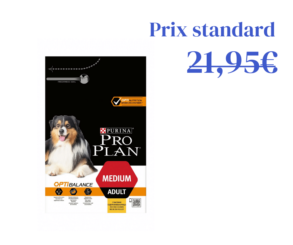 Medium Adult Optibalance 3kg - riche en poulet
