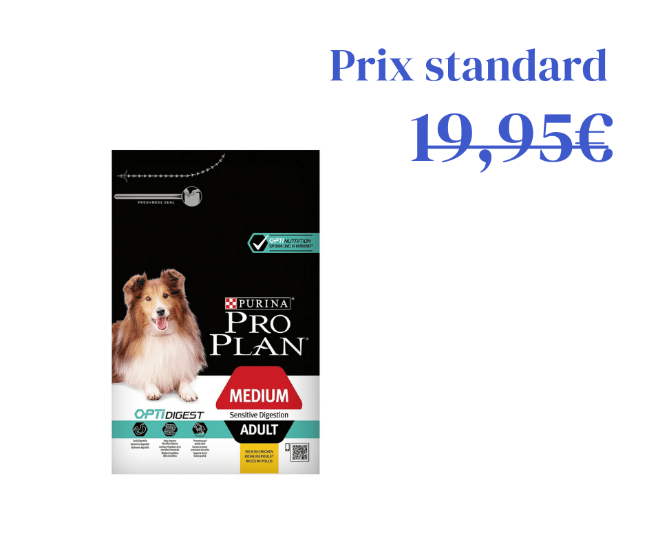 Medium Adult Optidigest 3kg - riche en agneau