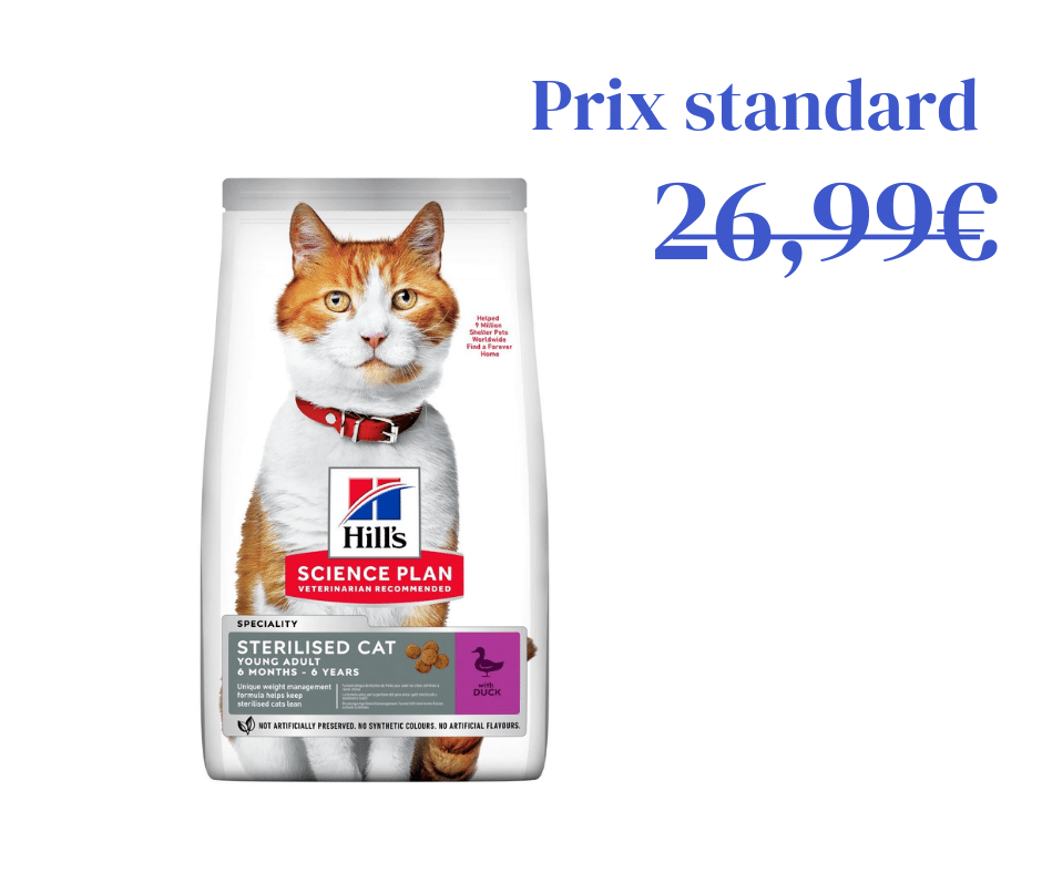 Canard pour Chat Adulte Stérilisé