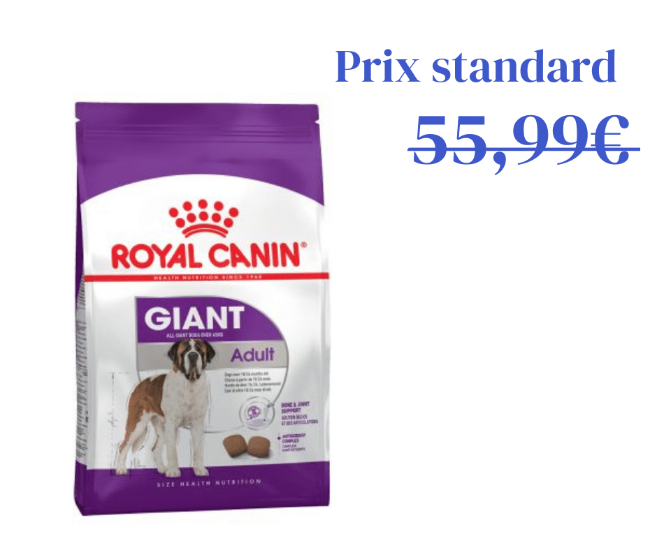 Giant Adult pour Chien de races géantes - 15kg