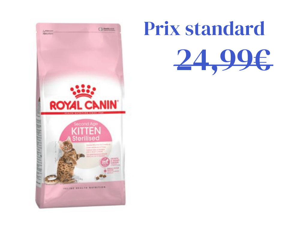 Kitten Sterilised pour Chaton - 2kg
