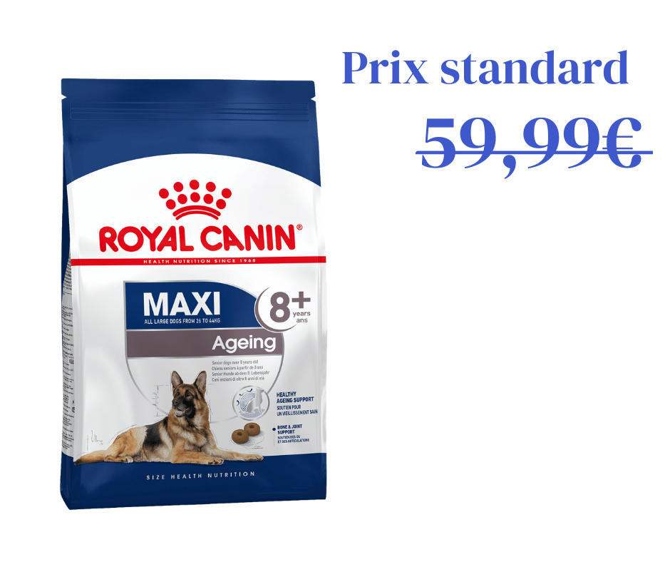 Maxi Ageing 8+ pour Chien - 15kg