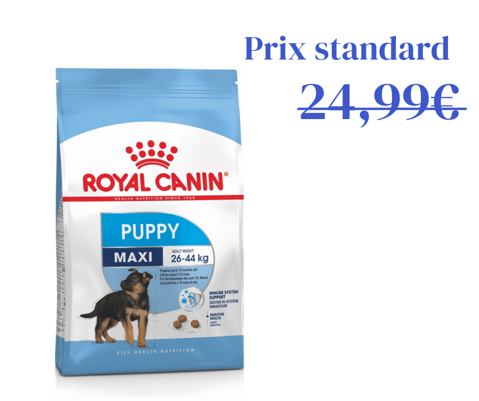 Maxi Puppy pour Chiot Grande Taille - 4kg