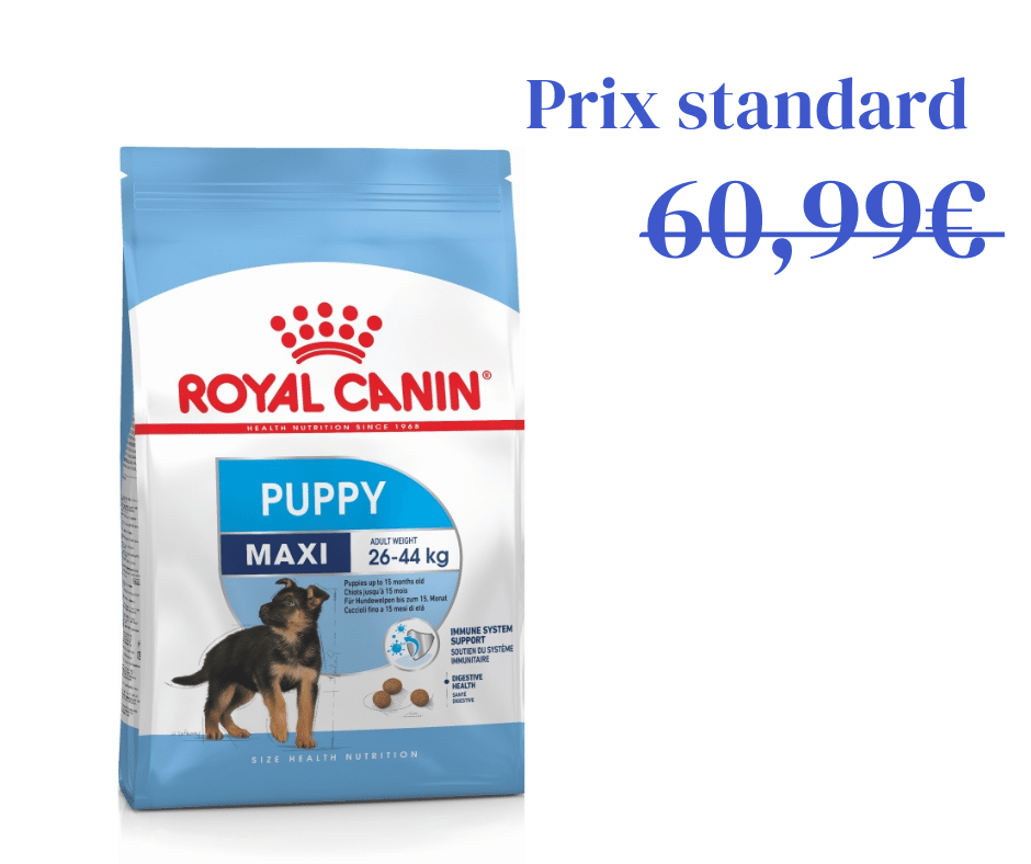 Maxi Puppy pour Chiot Grande Taille - 15kg