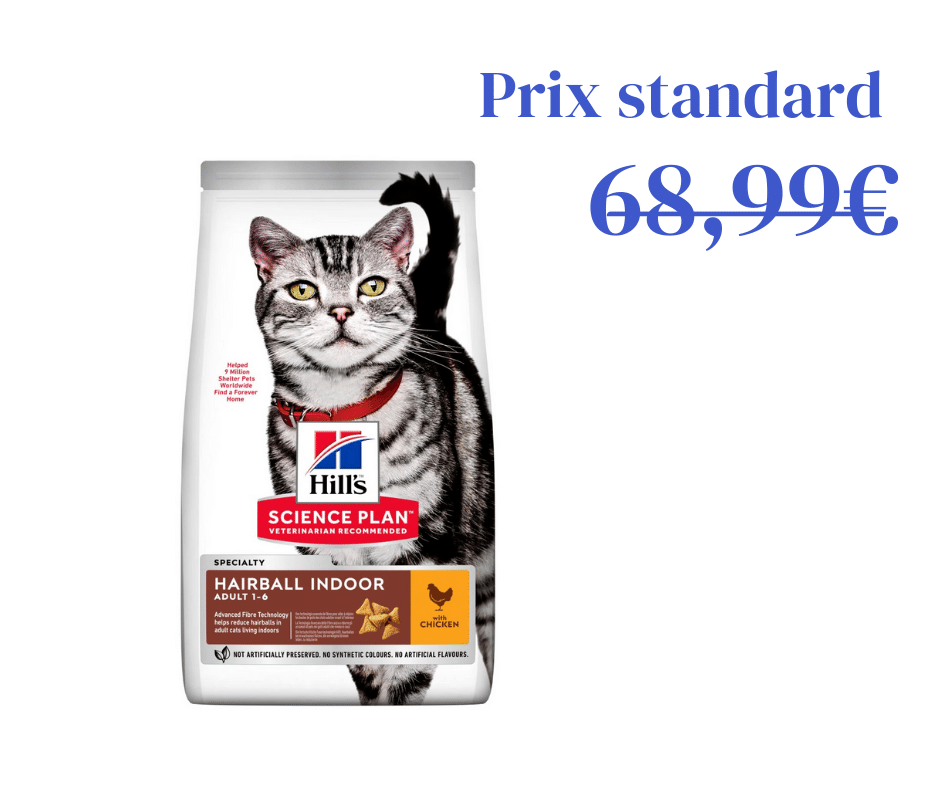 Poulet Hairball &amp; Indoor pour Chat Adulte