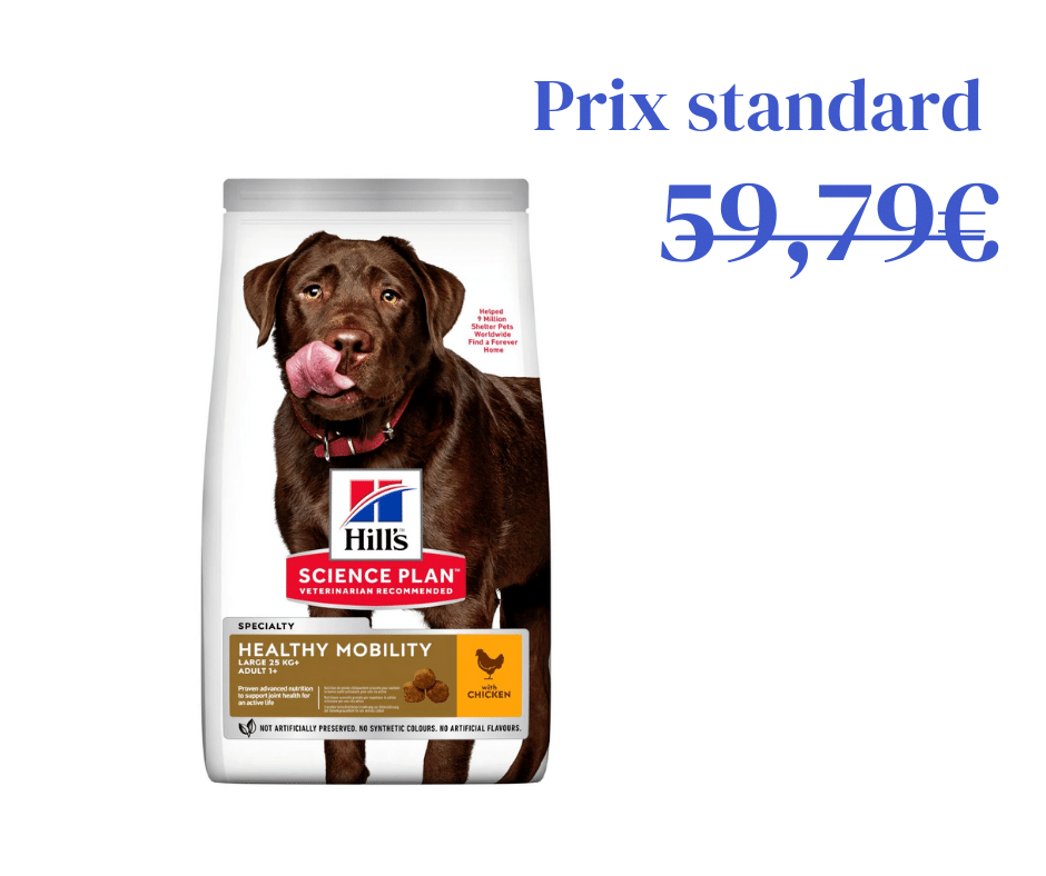 Poulet Mobilité pour Chien Adulte de Grande Taille