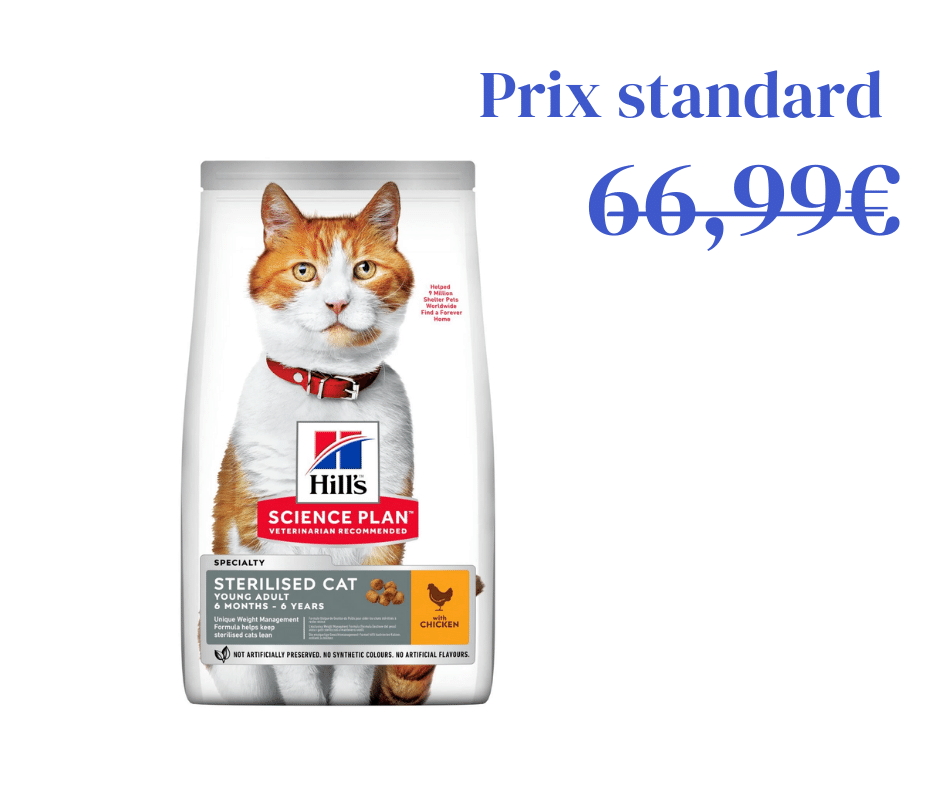 Poulet pour Chat Adulte Stérilisé