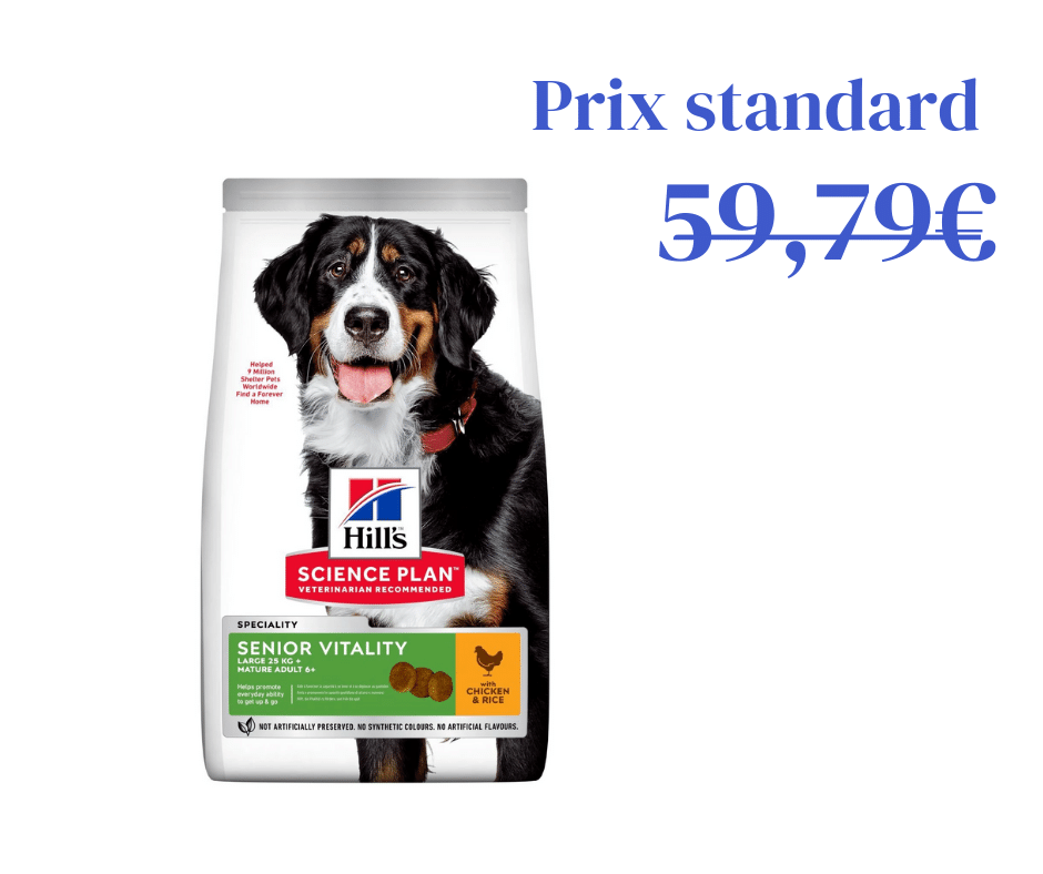 Poulet pour Chien Senior de Grande Taille