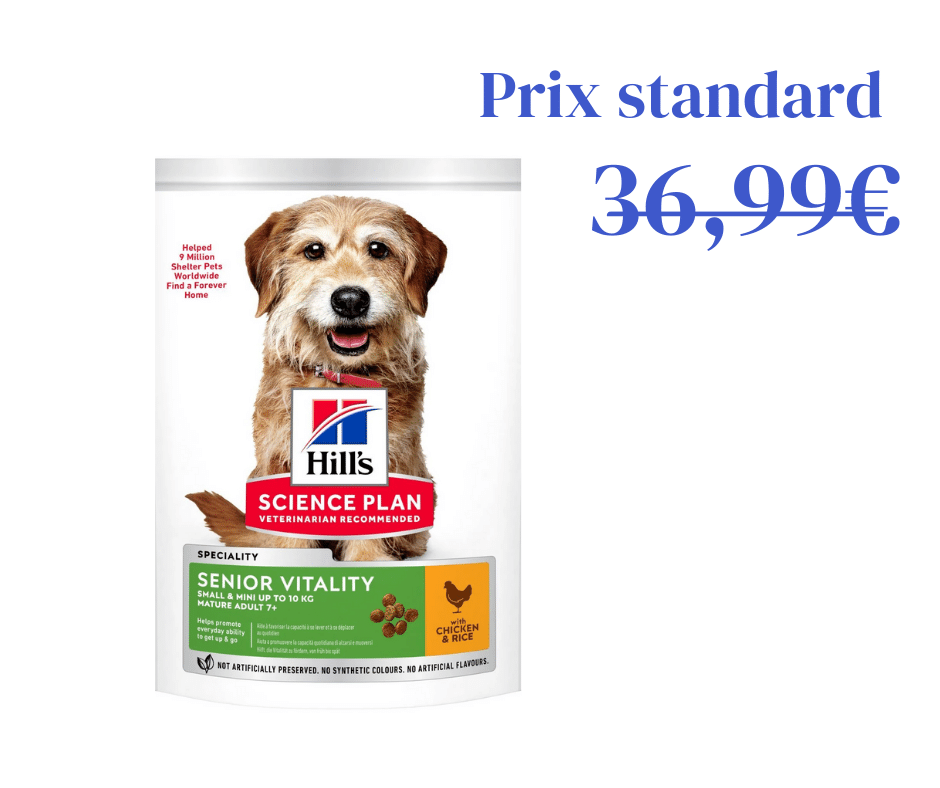 Poulet pour Chien Senior de Petit et Très Petit Gabarit