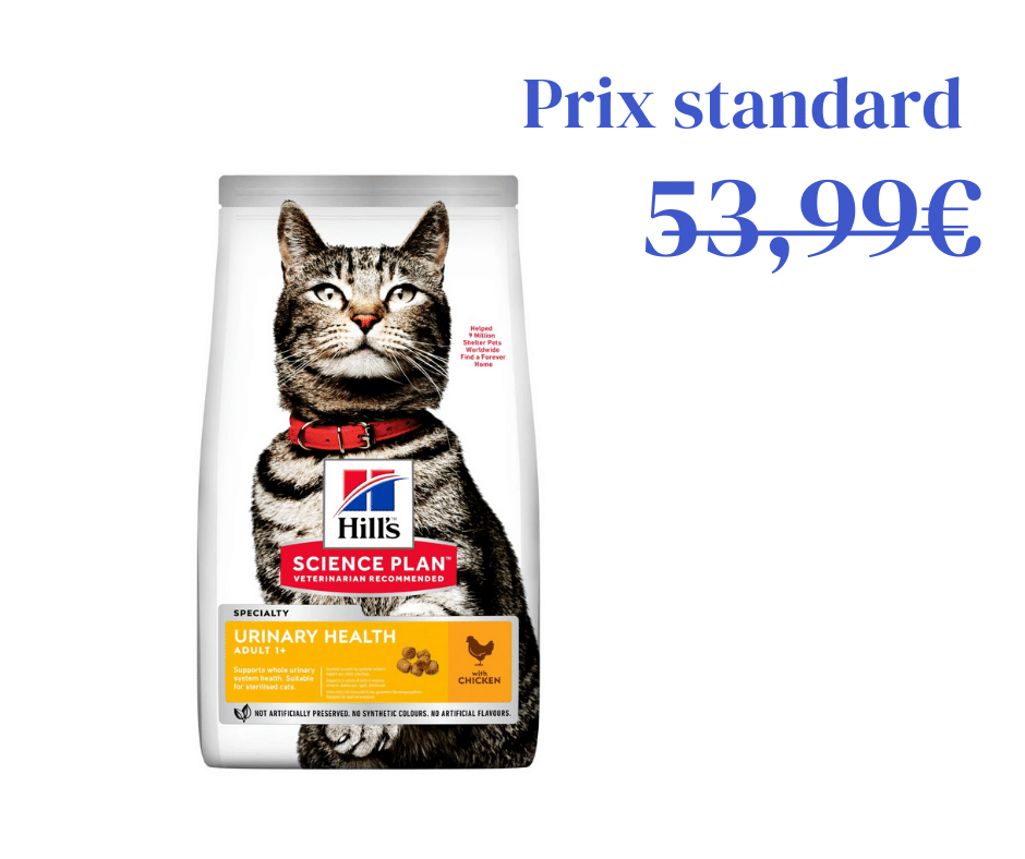 Poulet Problèmes Urinaires pour Chat Adulte