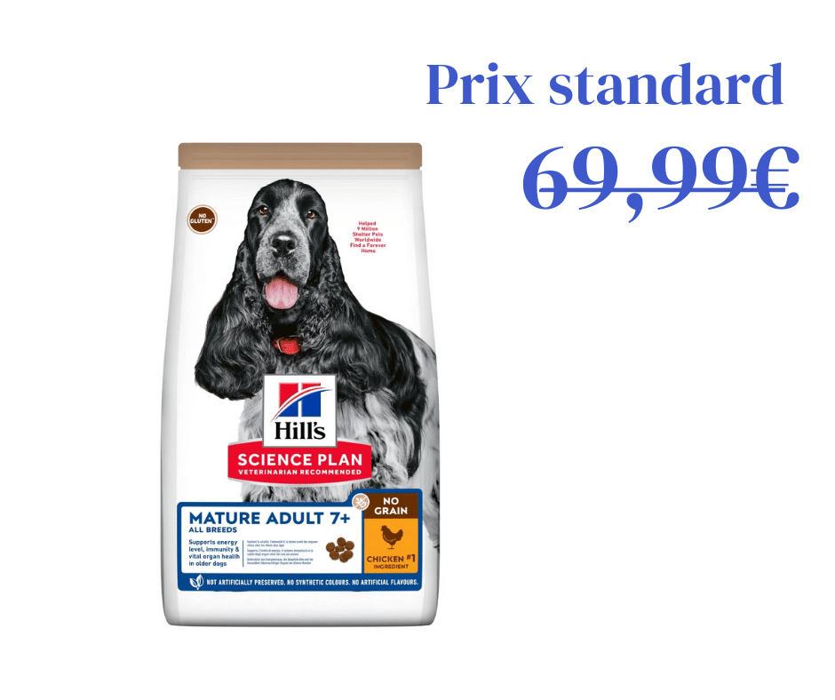 Poulet Sans Céréales pour Chien Mature