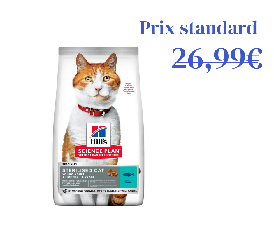 Thon pour Chat Adulte Stérilisé