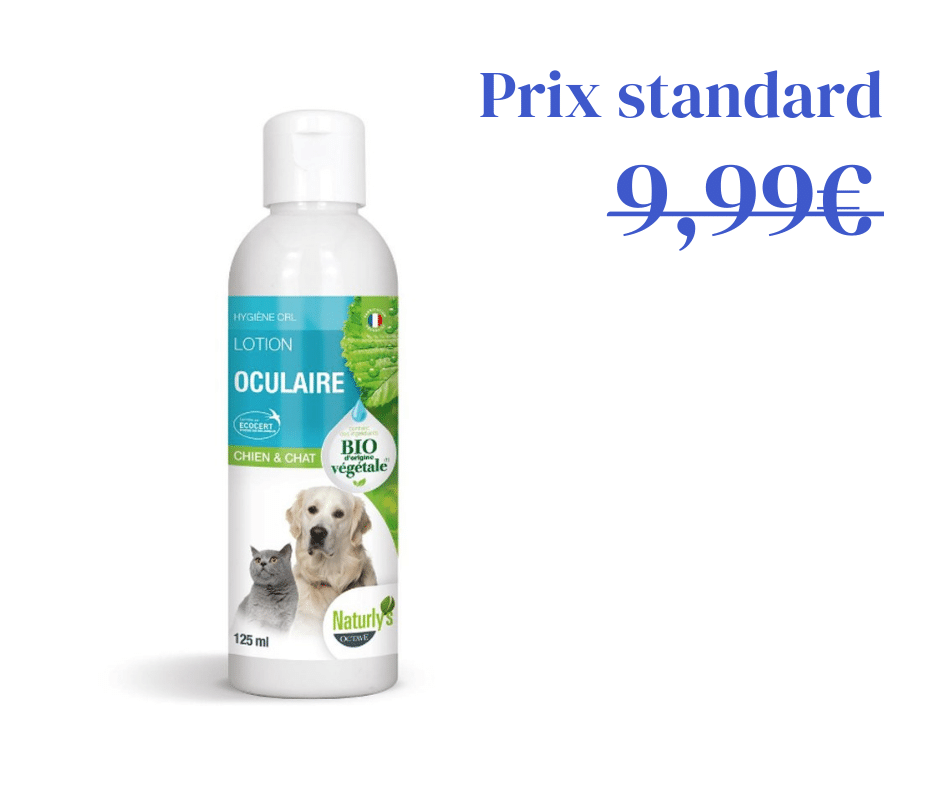 Lotion Oculaire Bio et Naturelle pour chiens et chats