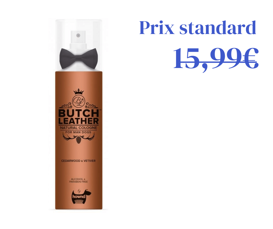 Parfum pour Lui - Butch Leather Cologne pour Chien Mâle
