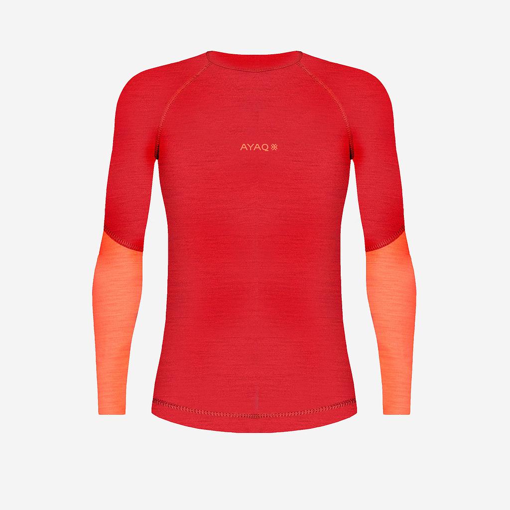 MEFONNA T-shirt 100% Mérinos Manches longues