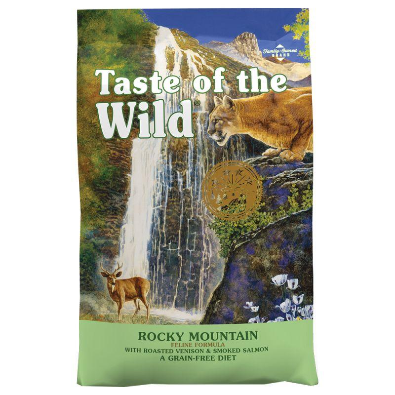 TASTE OF THE WILD - Rocky Mountain Saumon &amp; Gibier - Sans céréales - pour chat - 2kg