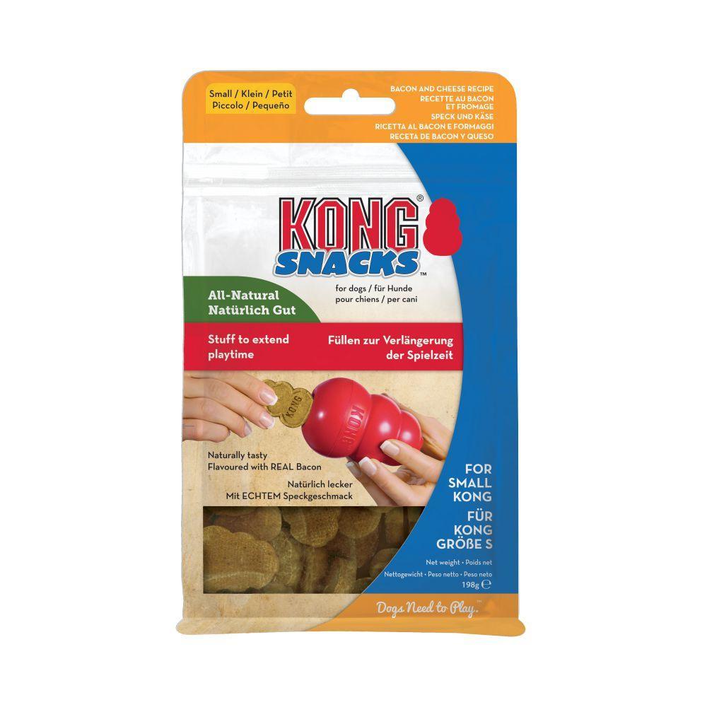 Kong Snacks Bacon &amp; Cheese - Biscuit au Bacon et Fromage Cheddar - 2 formats