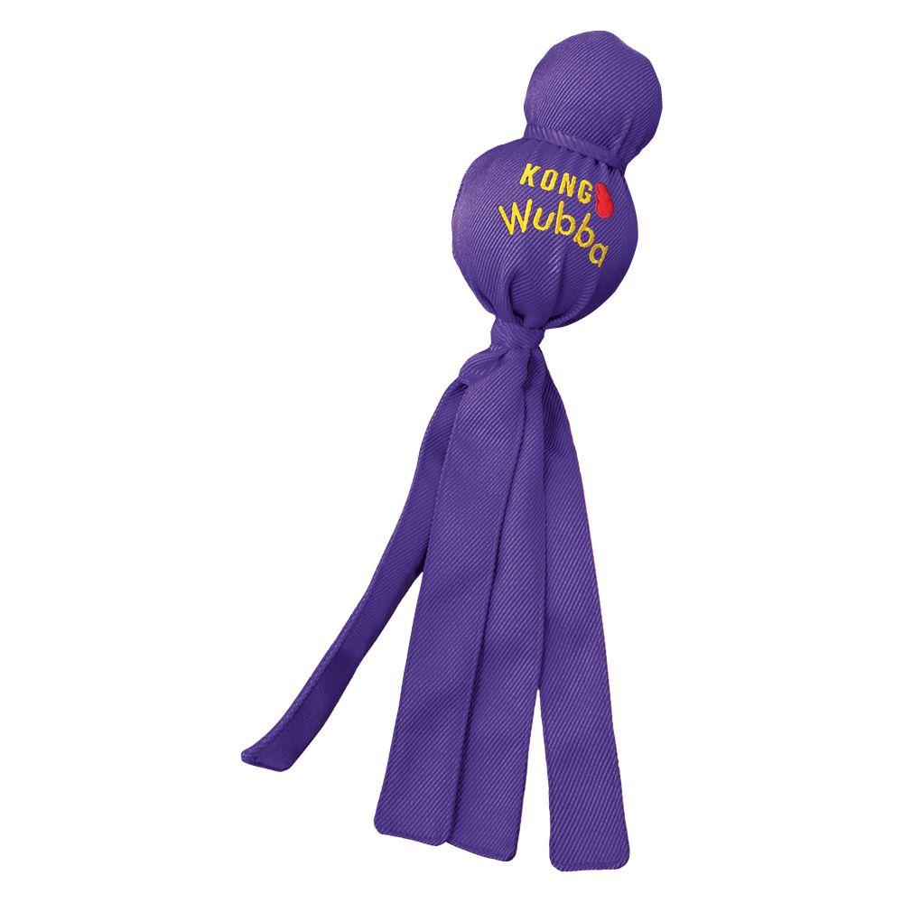 Kong Wubba - Jouet de Lancer/Rattraper pour Chien - 3 formats - 3 couleurs