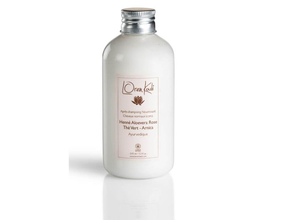 Après-shampoing Naturel Ayurvédique henné ALoevera Rose Loren Kadi
