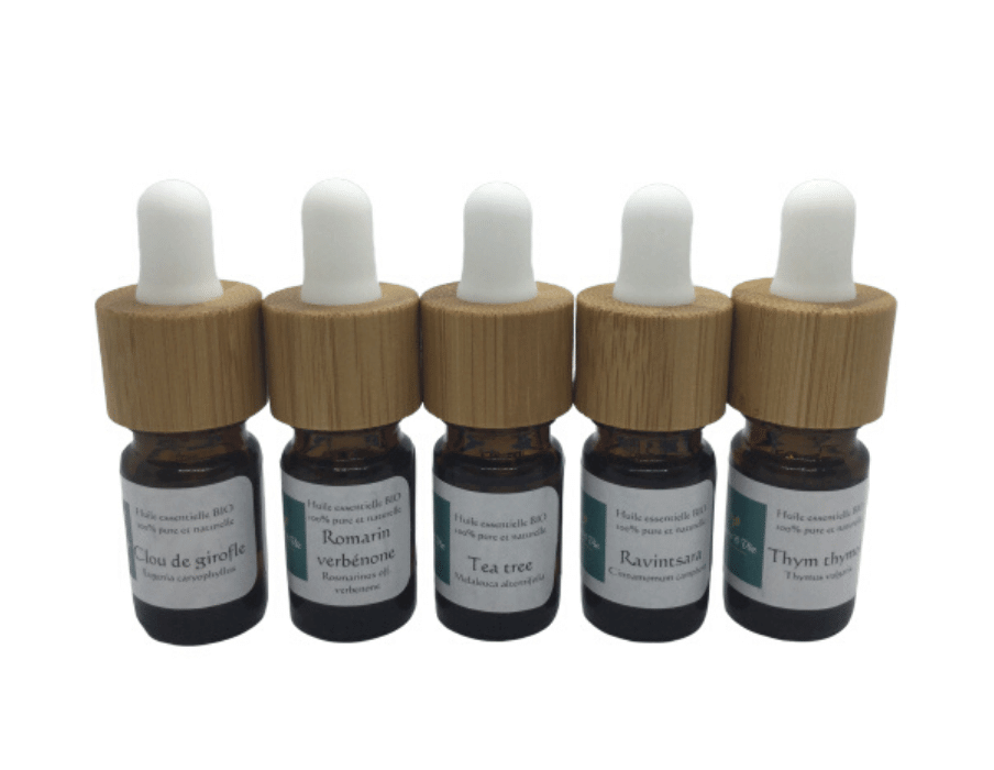 Pack Huiles Essentielles Certifiées Bio Anti-infectieux VOIE ORALE Essens et Vie