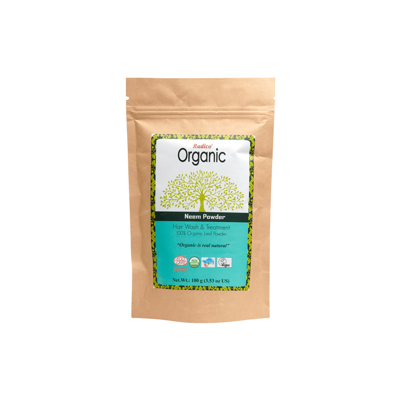 Poudre Indienne Bio Neem (100g) Radico coloration végétale